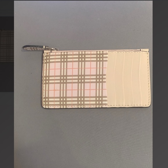 Burberry Haymarket Check Card Holder - Picture 1 of 3